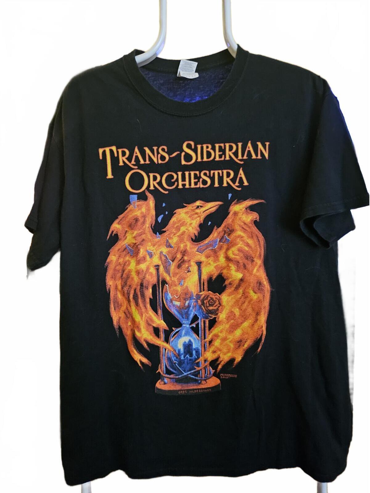 Trans Siberian Orchestra Tso 2018 Winter Tour Concert T Shirt Size Large L Rare